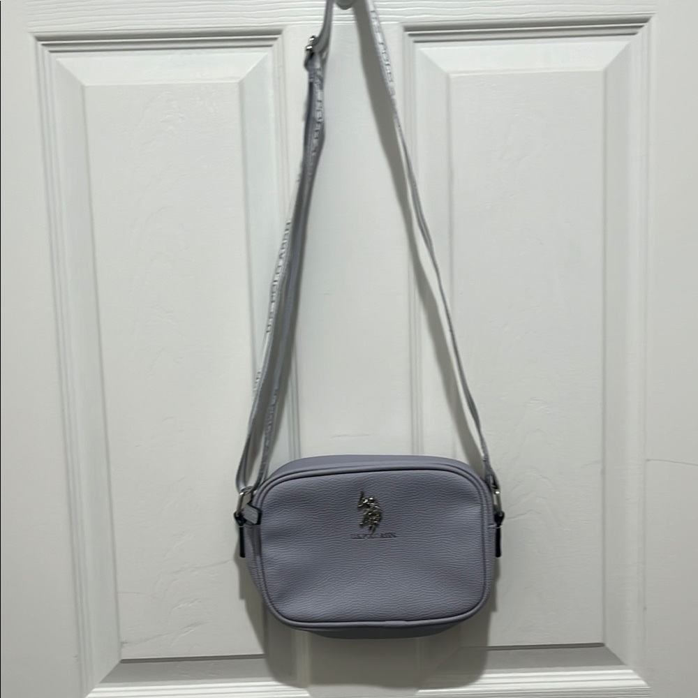 NEW U.S. POLO ASSN. Lavender Purple Crossbody Purse